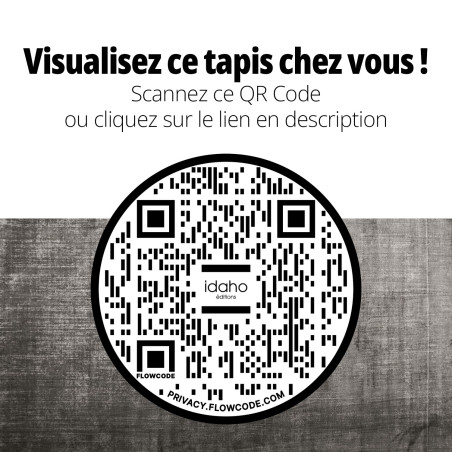 Tapis Essence IDAHO - QR Code réalité augmentée I Axodeco.fr