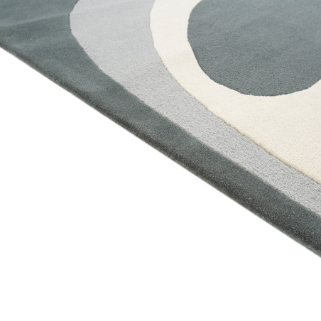 Tapis Echo IDAHO coloris Gris I Collaboration Cécile Siméone I Axodeco.fr