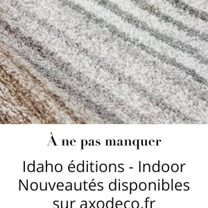 Découvrez les nouveaux tapis d’intérieur Idaho éditions disponibles sur axodeco.fr ! 😍☀️✨ 
 
Envie de donner un nouveau souffle à...