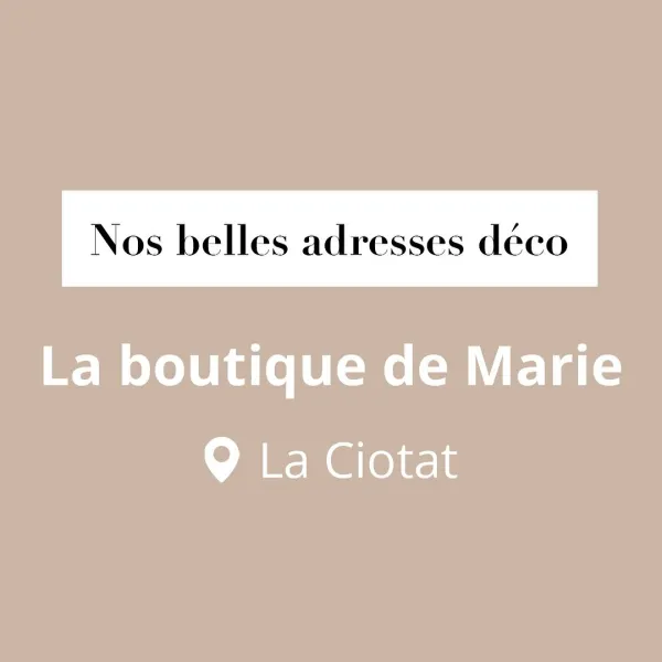 ✨ À la recherche d’une adresse déco pleine de caractère à La Ciotat ? ✨

Ne manquez pas @la.boutique.de.marie___ un lieu unique où se... Galerie Instagram