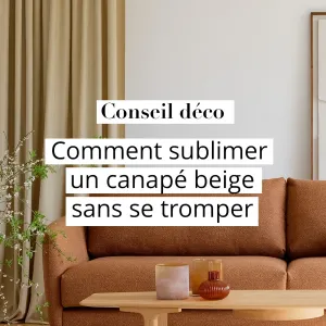 ✨ Sublimer un canapé beige : les secrets d’un salon raffiné ✨

Élégant, lumineux et intemporel, le canapé beige est un allié de choix...