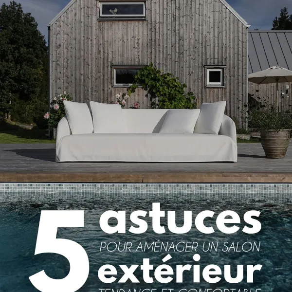 ☀️ 5 astuces pour aménager un salon extérieur tendance et confortable 

Terrasse, jardin ou balcon… l’extérieur devient un véritable... Galerie Instagram