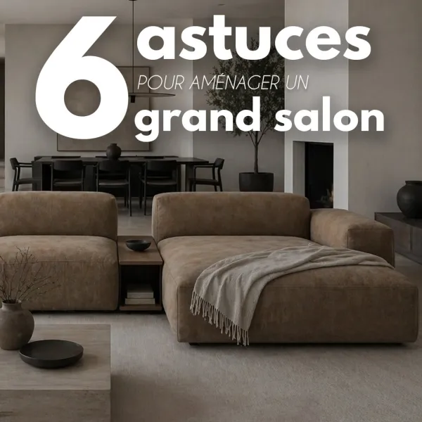 ✨ 6 astuces pour aménager un grand salon

Un grand salon offre de nombreuses possibilités d’aménagement à condition de bien structurer... Galerie Instagram