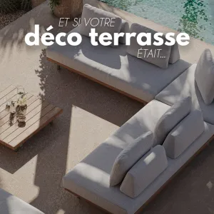✨ Et si votre déco terrasse était…?

Un même salon de jardin, mille possibilités. 🤍

Découvrez le set lounge Emilio de...