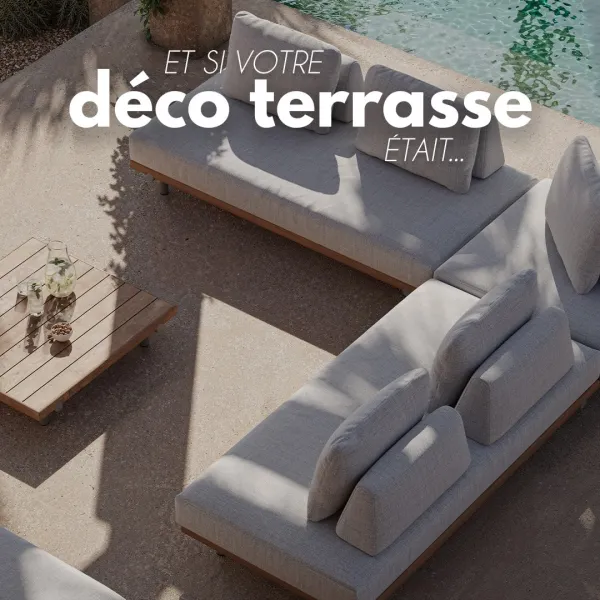 ✨ Et si votre déco terrasse était…?

Un même salon de jardin, mille possibilités. 🤍

Découvrez le set lounge Emilio de... Galerie Instagram