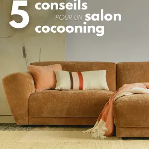 Les jours raccourcissent, la lumière devient plus douce et l’envie de réconfort à la maison devient instinctive. 🍂 

Pour un salon chaleureux...