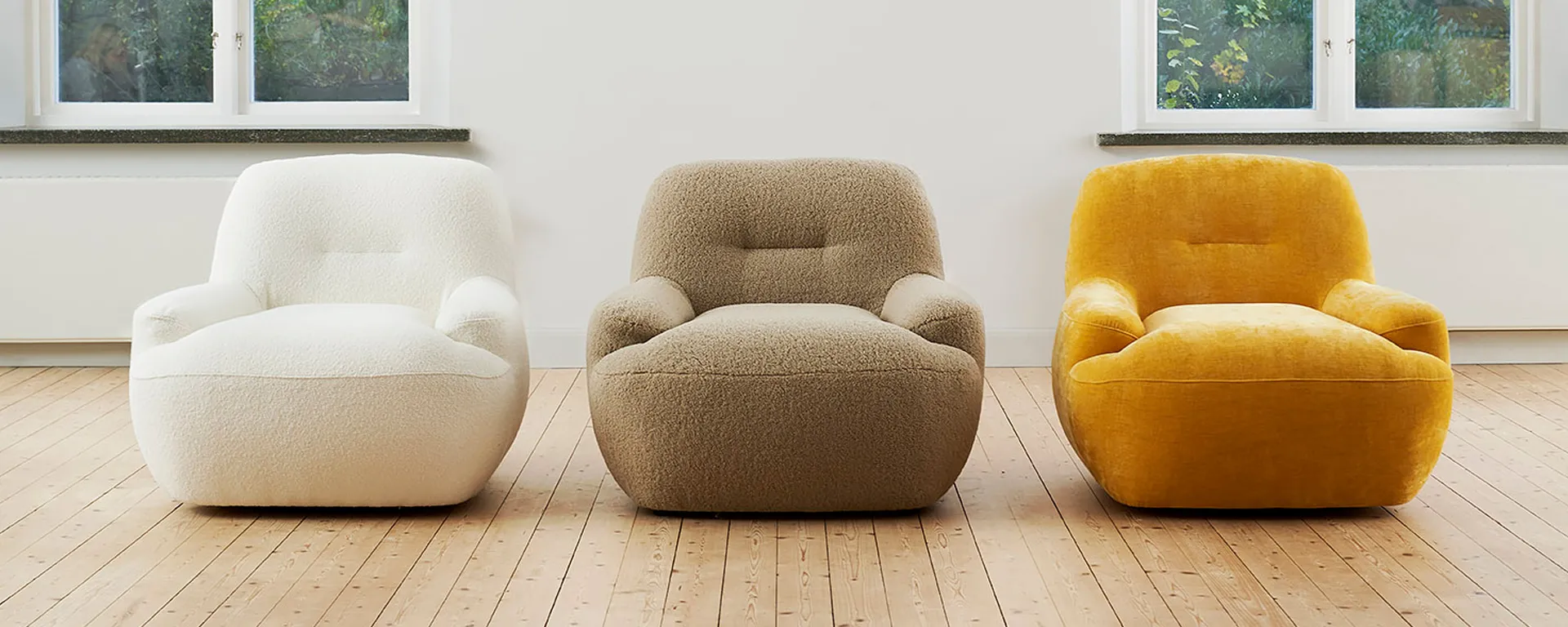Les fauteuils tendance pour aménager un salon cosy