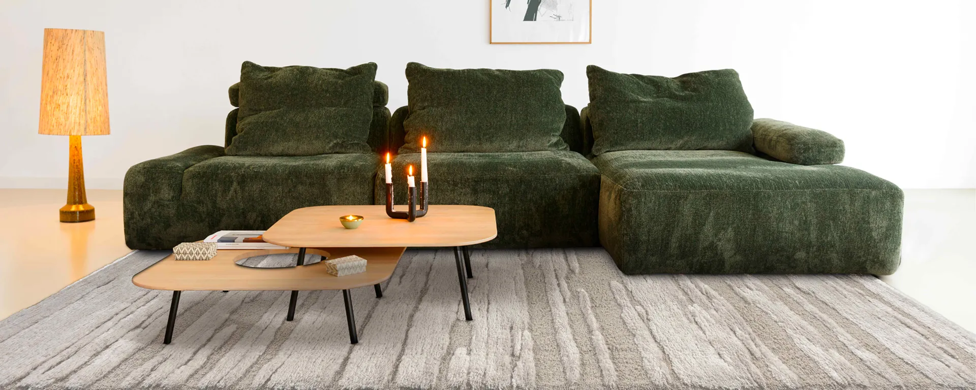 Tapis beige : les tendances déco 2026 pour un intérieur chic et cosy