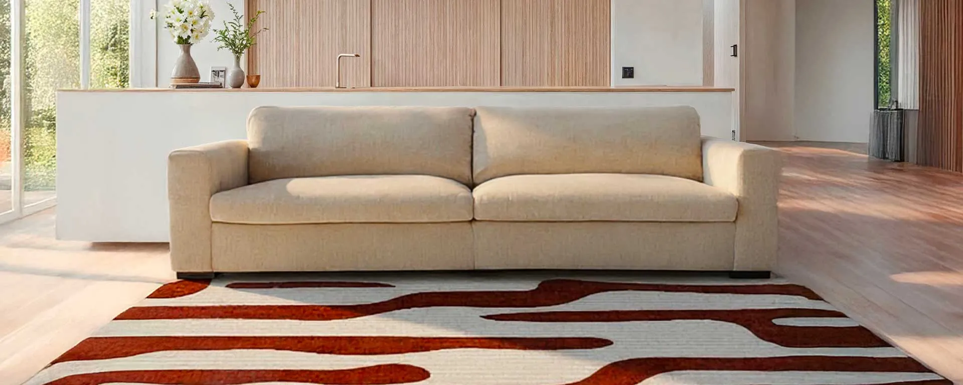 Tapis sur mesure : le guide pour un salon personnalisé