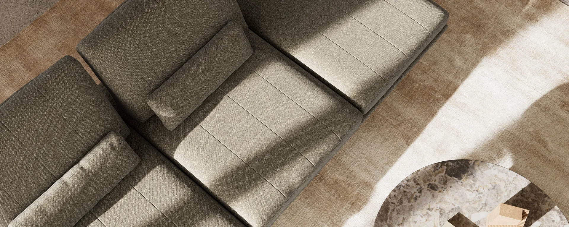 Salon vert : idées déco 2026 et canapés tendance