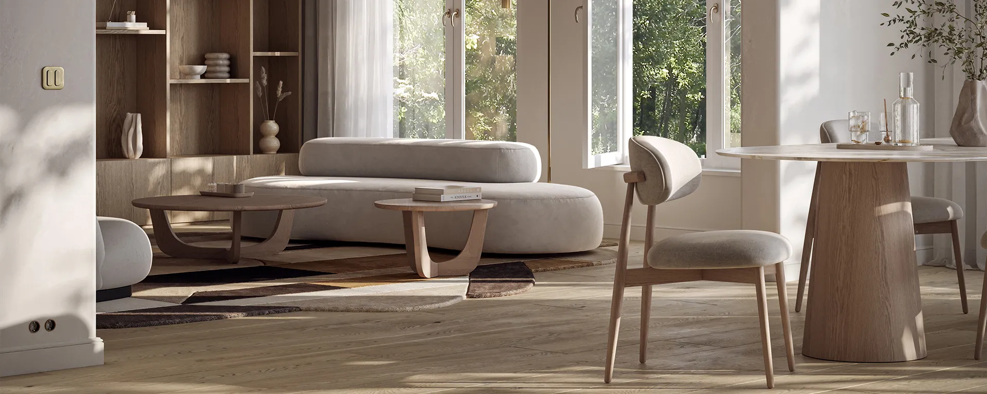 Salon bohème bucolique : la tendance déco nature chic qui signe 2026