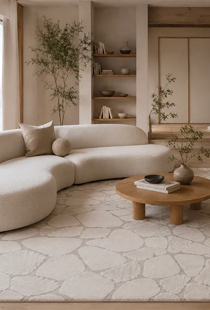 Comment placer un tapis dans un salon ? Conseils et erreurs à éviter