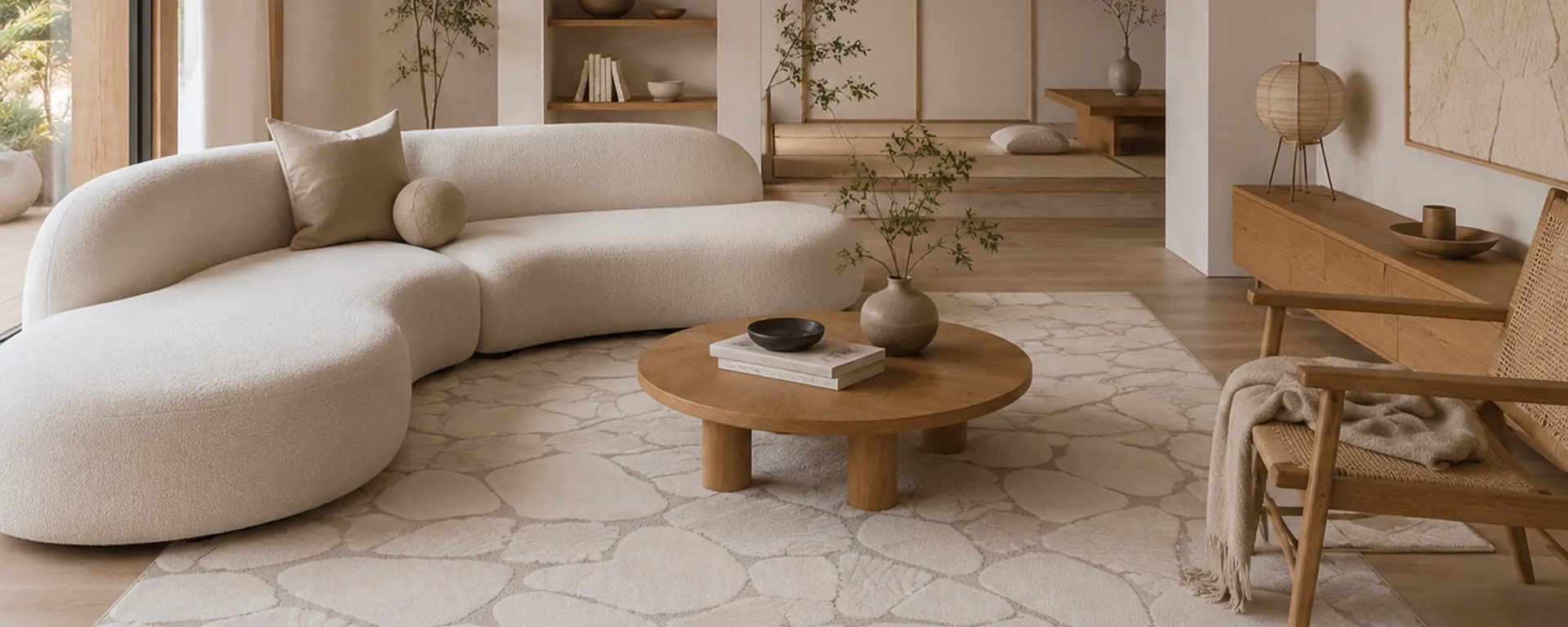 Comment placer un tapis dans un salon ? Conseils et erreurs à éviter
